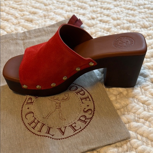 NWT! Penelope Chilvers Arusha Suede Muel - Picture 11 of 15